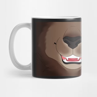 Dark Nose - Chocolate Mane Lion Face Mug